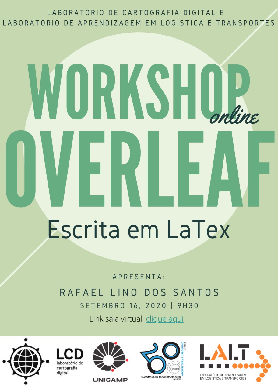 Workshop: Overleaf – Escrita em LaTeX